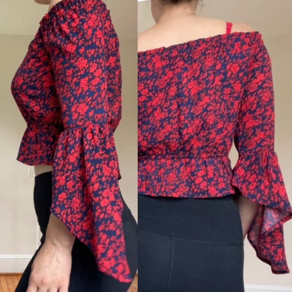 Express Off shoulder Top NWT